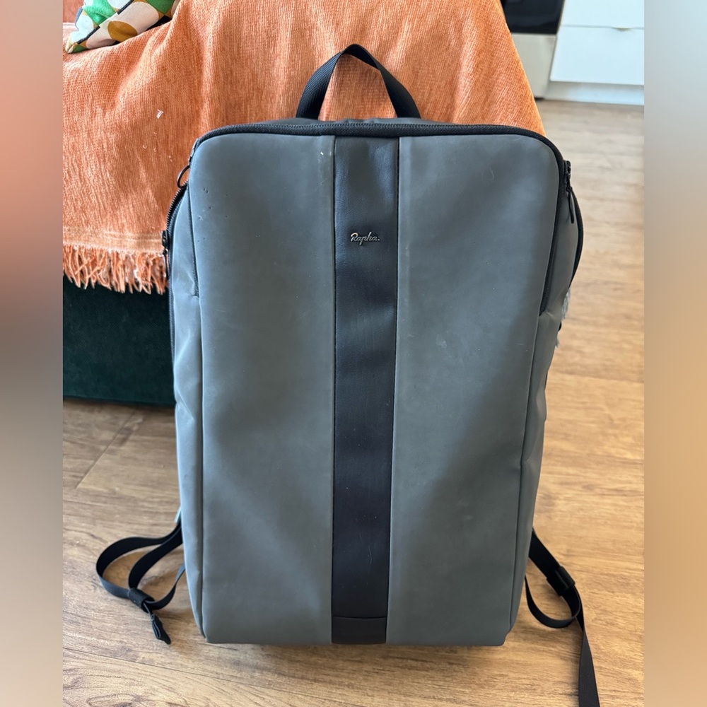 Rapha Gray Travel Backpack